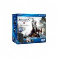 PS3 SONY CONSOLE ULTRA SLIM 500GB + ASSASSIN CREED 3